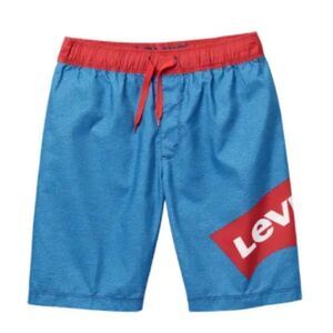 Levi's Batwing Blue and red swim trunks